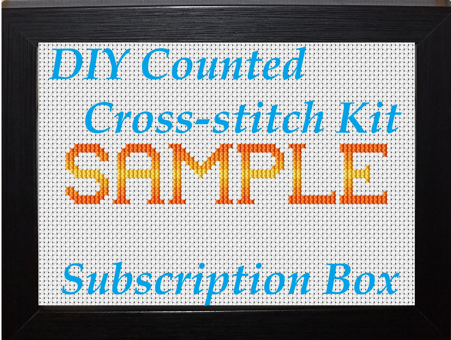 DIY Counted Cross-stitch Subscription Box: October 2025