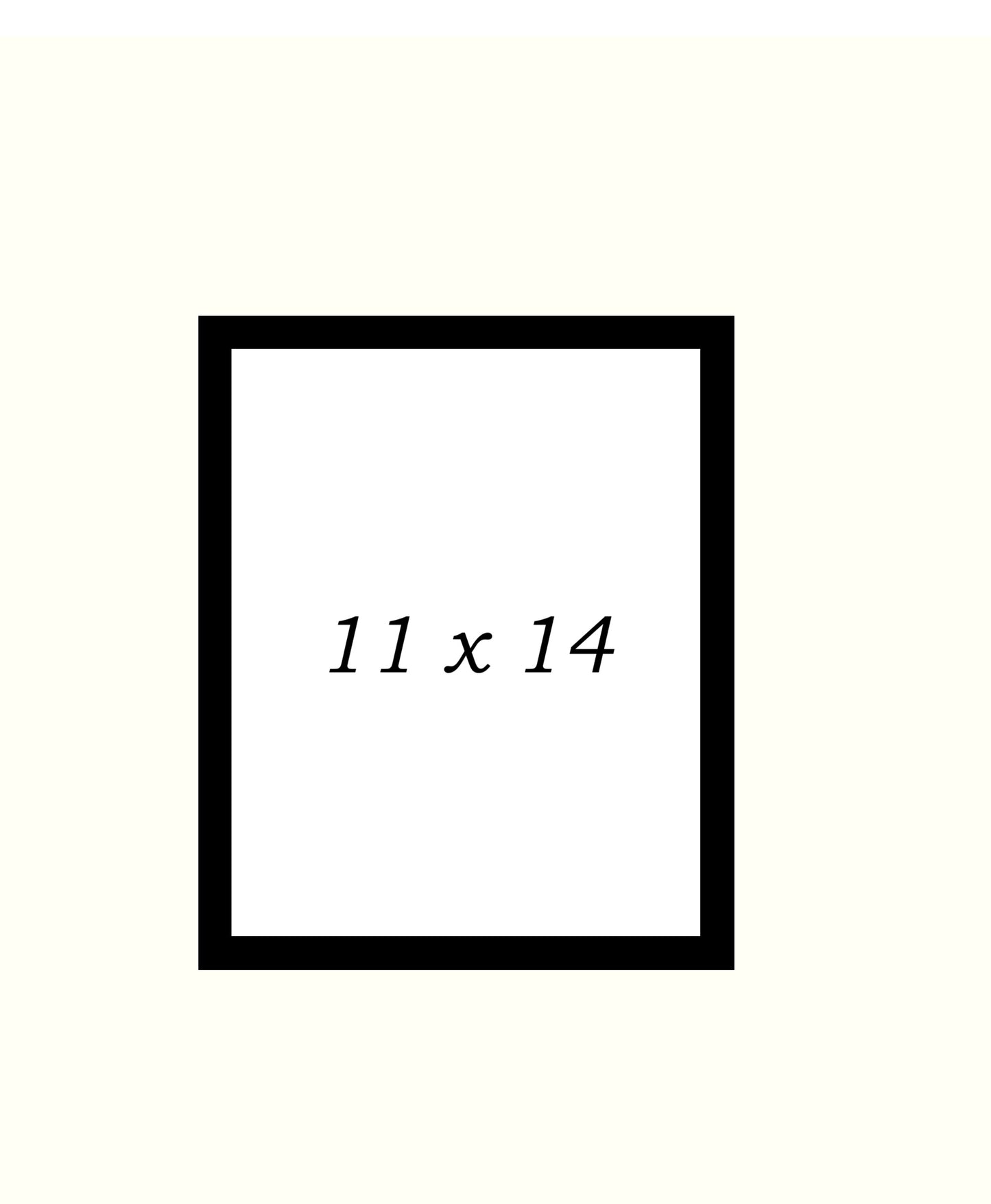 Picture Frame, 11x14-inches