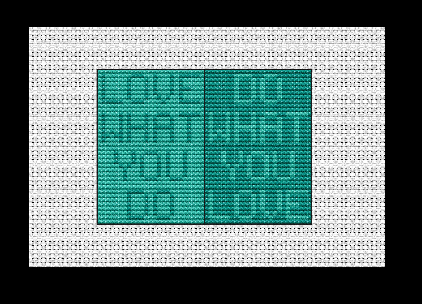 Do What You Love Cross-stitch, DIY Kit