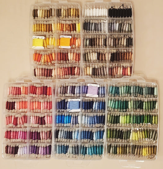 DMC Collection, 482 Skeins of DMC Embroidery Floss