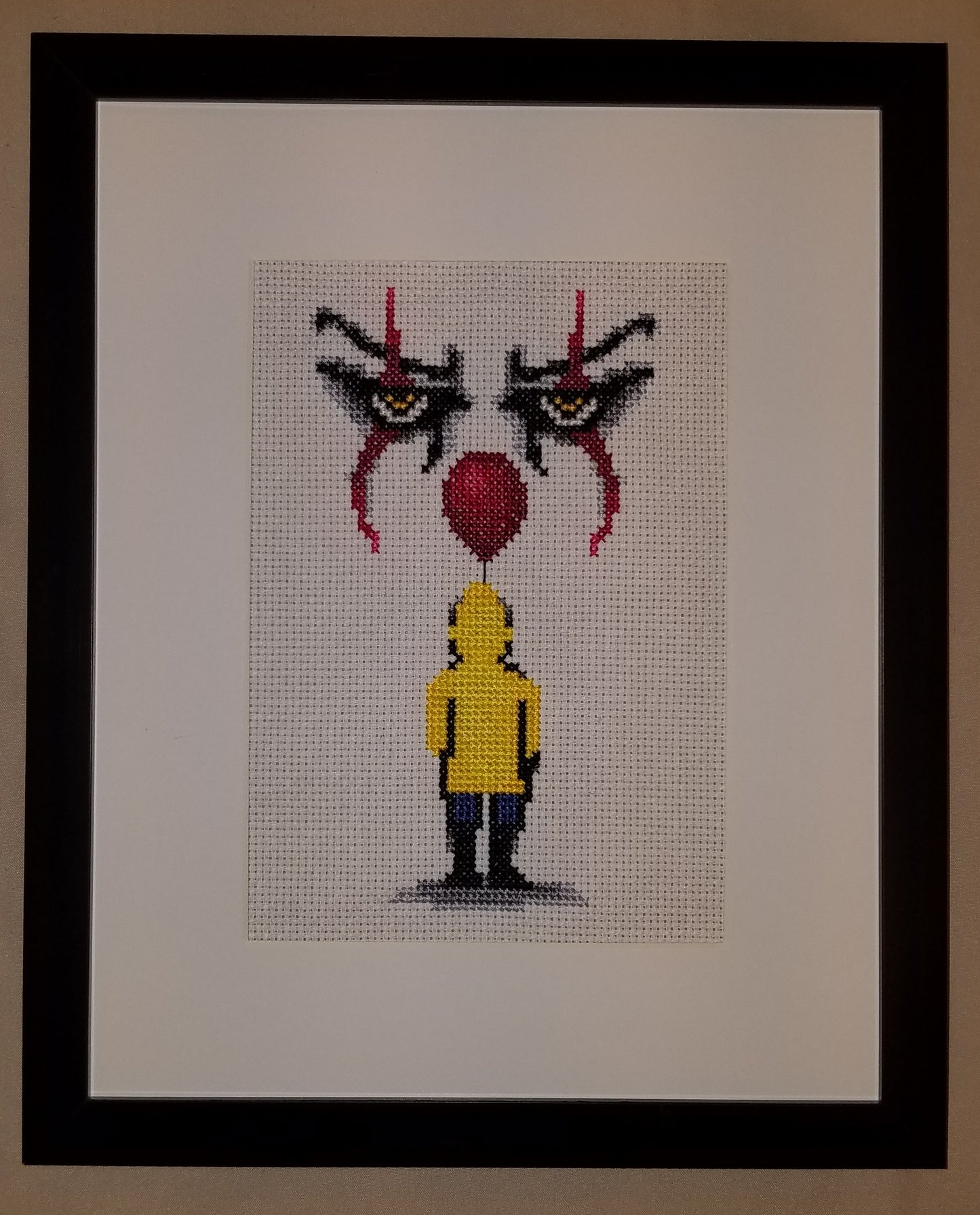 IT: Pennywise & Georgie Cross-stitch, DIY Kit