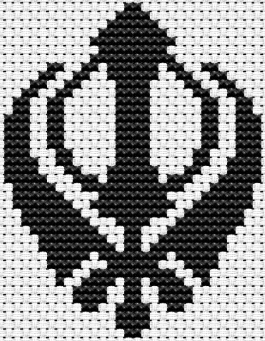 Sikh Khanda Cross-stitch, Made-to-Order